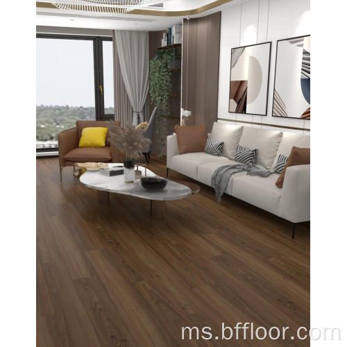 Lantai Mewah Ranea Walnut Brown Wood Grain Dalaman